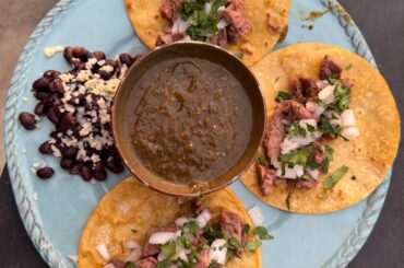 First time making authentic tacos. Did I do it right?