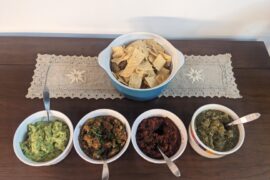 A tale of three salsas (plus guac)