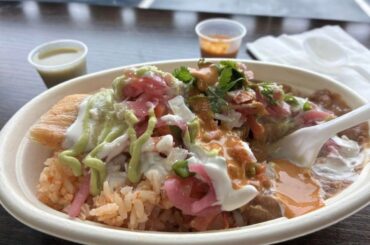 The best vegan Mexican food I’ve ever had - Shane’s tamale