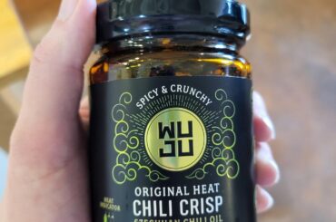 Disappointed, this was very bland. Chili crunch is hit or miss for me and it's usually a miss. I really like Fly by Jing but it's widely hated.