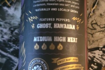 Biblical Burn *Spicy NINJA Sauce* Kapa'au, Hawaii