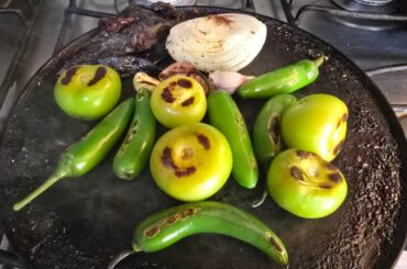 Homemade morita & serrano salsa