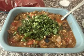 Salsa roja tatemada ( chunky)