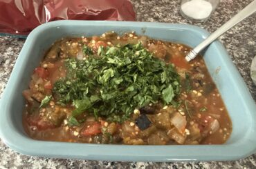 Salsa roja tatemada ( chunky)