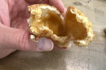 My mini Carmel Apple empanada was missing the filling