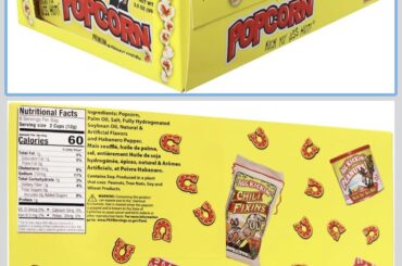 Silly name brand Habanero popcorn