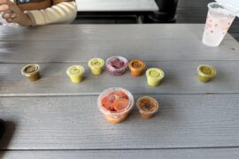 Shotgun Formation Salsa Bar Spread