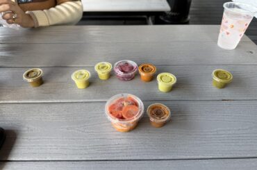 Shotgun Formation Salsa Bar Spread