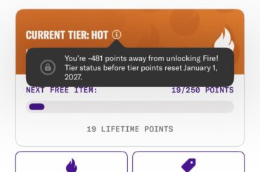 App glitched days ago; it reset my fire status to hot, says I am negative points away from fire which I did have. It also randomly erased all my lifetime points. Anyone else experience this?