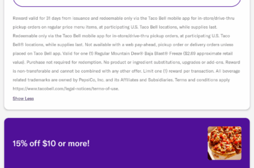 Birthday Reward Issues