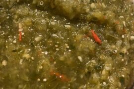 Salsa verde for the skirt steak tacos