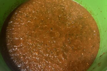 Roasted Poblano Salsa