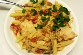 9 Reaper chicken alfredo