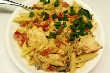 9 Reaper chicken alfredo