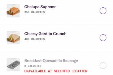 Can't redeem Breakfast sausage quesadilla reward anymore?