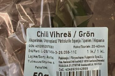 What kind of chilis are these?