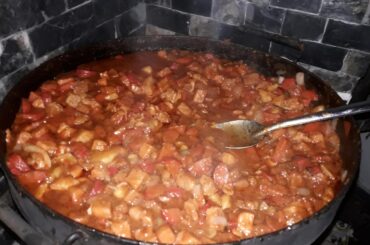 Cena de ayer, discada.