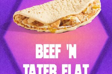 Beef 'n Tater Flatbread