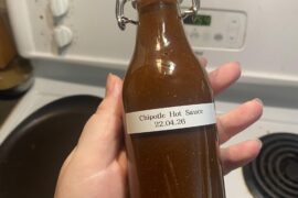 I made hot sauce for the first time