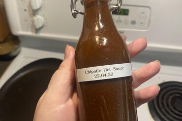 I made hot sauce for the first time