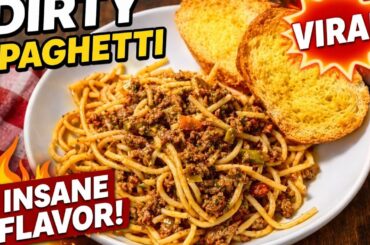 Dirty Spaghetti 🔥 The Viral One-Pot Southern Spaghetti Everyone Is Making!