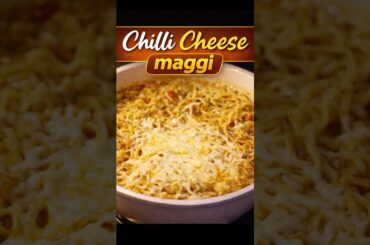 Spicy Chili Cheese Maggi 🌶️🧀 | Viral Maggi Recipe #shorts #maggi #recipe