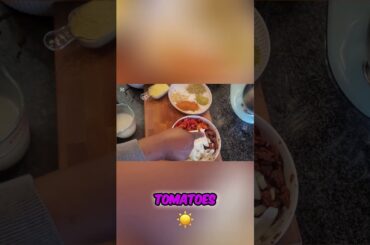Spice Up Your Meal: Delicious Onion, Tomato & Pepper Recipe! #shorts