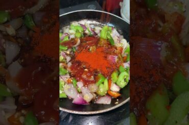 Dry Chili Chicken Recipe 😋 #shorts #youtubeshorts #food #sudhakitchenqueen