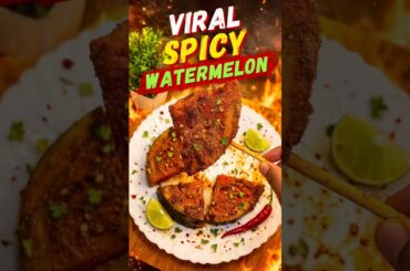 Viral Chilli-Lime Watermelon 🍉✨ | The Ultimate Summer Snack#Shorts#foodshorts#watermelon#recipe