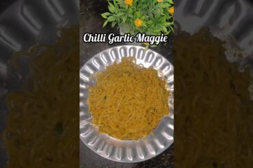 viral Spicy Chilli🌶️🧄Garlic Maggi Recipe #yt #shorts #maggi #spicy #spicyfood #short #recipe#foodies