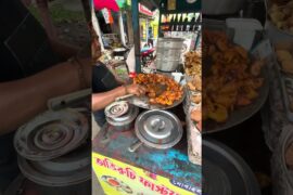 Chili fry momos #streetfood #food #youtubeshorts