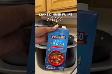 make chili with me 🤎 #ninja #chilirecipe #chili #food