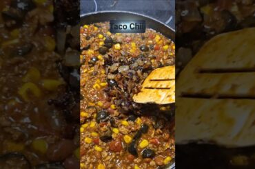 Taco Chili Recipe | Easy Taco Chili That Might Be the Best Taco Chili Ever! #chili #shorts #food
