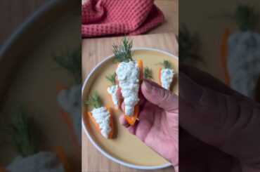 Healthy Easter Appetizers - Mini Carrot Peppers