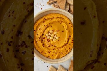 Roasted Red Pepper Hummus - Dip Better