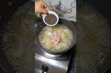 Spicy Black Pepper Chicken Karahi Recipe | Easy Homemade Chicken Karahi | Restaurant Style