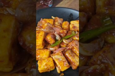 Easy and tasty paneer chilli! #paneerchilly #food #recipe