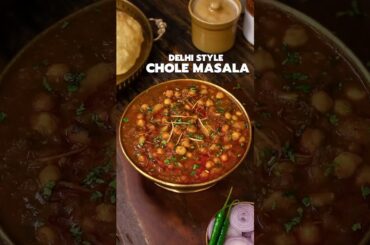 Delhi Style Chole Masala Recipe | perfect for bhature & Rice