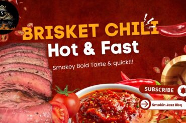 “SECRET BRISKET CHILI HACK: Hot & Fast Recipe 4 the Ultimate Flavor!” Step by step!