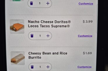 Todays order