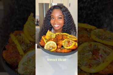 Sweet Heat Zesty Lemon Pepper Wings! 🍯🍋🌶️🔥 Cooking for My Hungry Husband 🥰 Episode 45