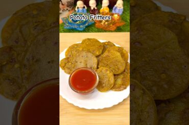 Potato fritters | Aloo Ke Pakode #shorts #pakora #aloorecipe #fritters #recipe #viral #trending #yt