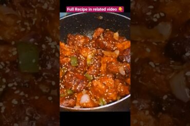 Chilli chicken Recipe|| Restaurant style #shorts #streetfood