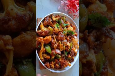 Gobhi chilli recipe#shorts#ytshorts#food#indianfood#sophiaaronkitchen