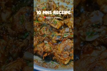 Chettinad Chicken Pepper Fry spicy🌶️🥵#pepperfry #foodshorts#easyrecipe#chicken#southindianfood#spicy