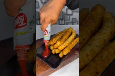 Crispy Long Fries 🍟| Simple & Yum 😋 #asmr #shorts #streetfood