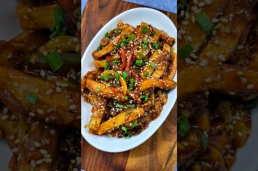 Restaurant Style Honey Chilli Potato 🍟🔥 #shorts #ytshorts #viral #honey #chilli #potato #recipe