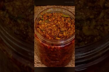 Instant Raw Mango Green chilli Pickle #recipe #indiakatadka #food #recipeoftheday #cooking
