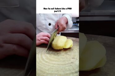 Precision Potato Cutting Made Simple part 11 and cooking 🥔 #shorts