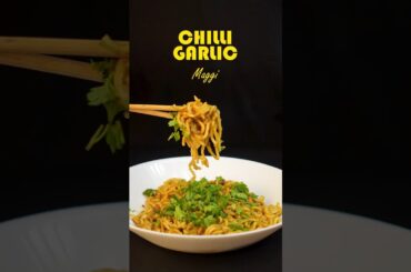 Chilli Garlic Maggi 🌶️🔥 #shorts